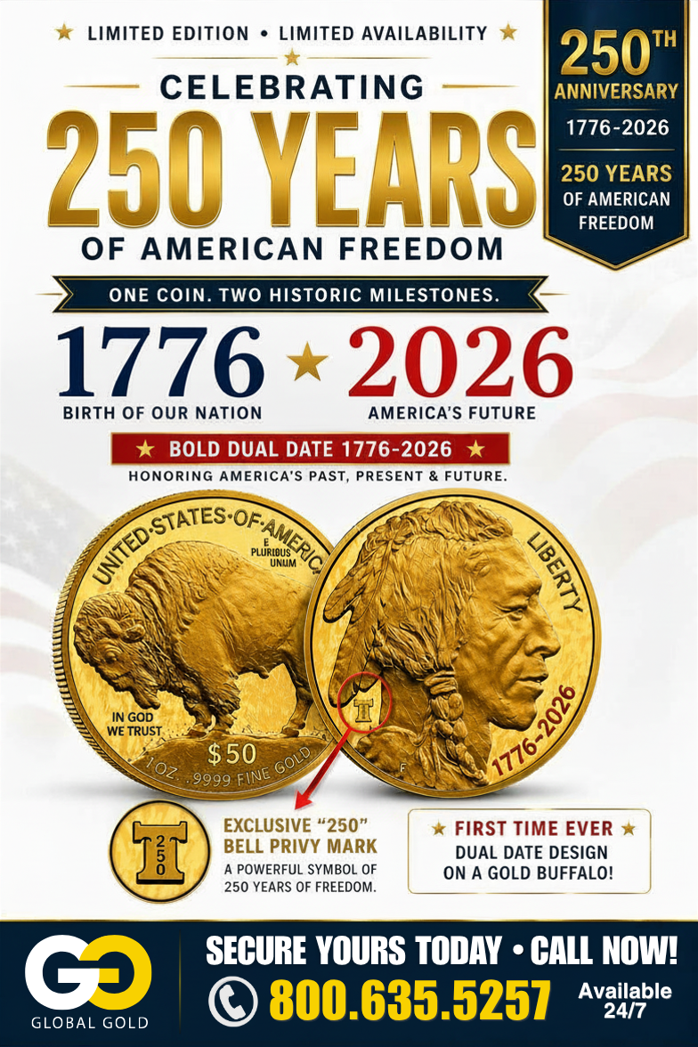 Dual Date Gold Buffalo Coins