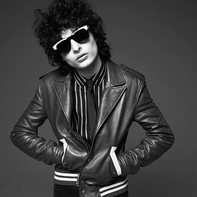 All for this @finnwolfhardofficial + @iamlpofficial twinning situation in the new @ysl campaign.
