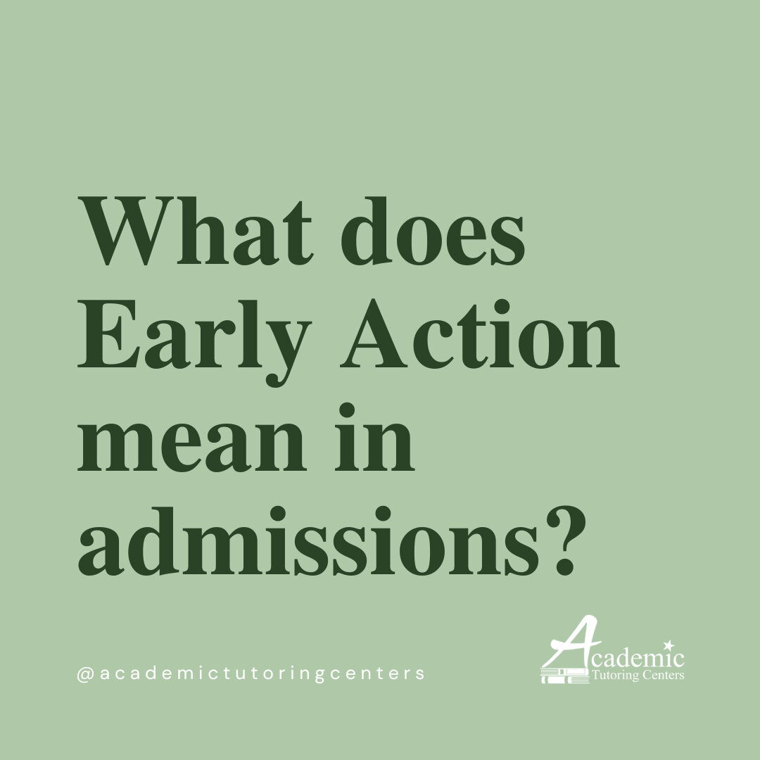 Early Action is a non-binding admission decision. You can apply Early Action to multiple schools, and you aren&rsquo;t obligated to attend if accepted. You can also apply Early Decision to one school and Early Action to several schools. If you&rsquo;