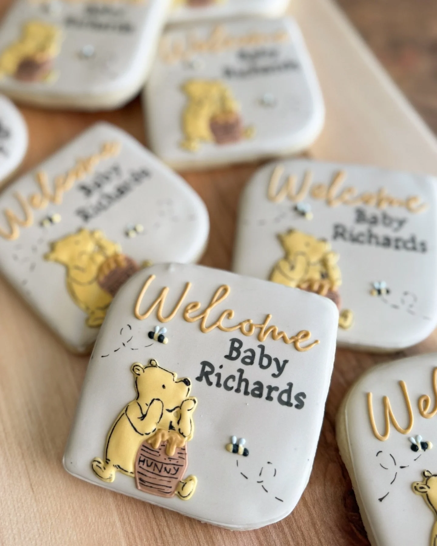 &ldquo;Sometimes the smallest things take up the most room in your heart&rdquo; 

#Customcookies #customcookie #royalicing #royalicingcookies #courtscookieco #cookies #sugarcookies #americolor #bakery #cookiesofinstagram #bakers #sonomacounty #sonoma