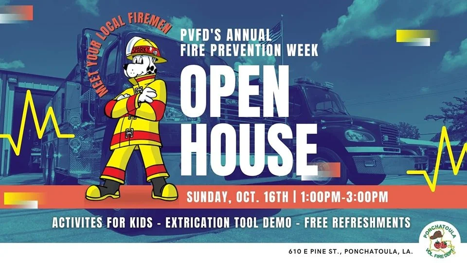 Ponchatoula Fire Department Open House — Downtown Ponchatoula