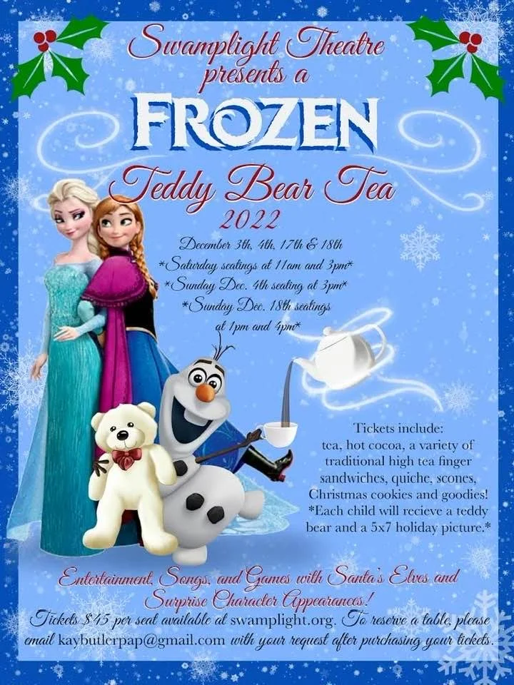 Swamplight Theatre presents Frozen Teddy Bear Tea — Downtown