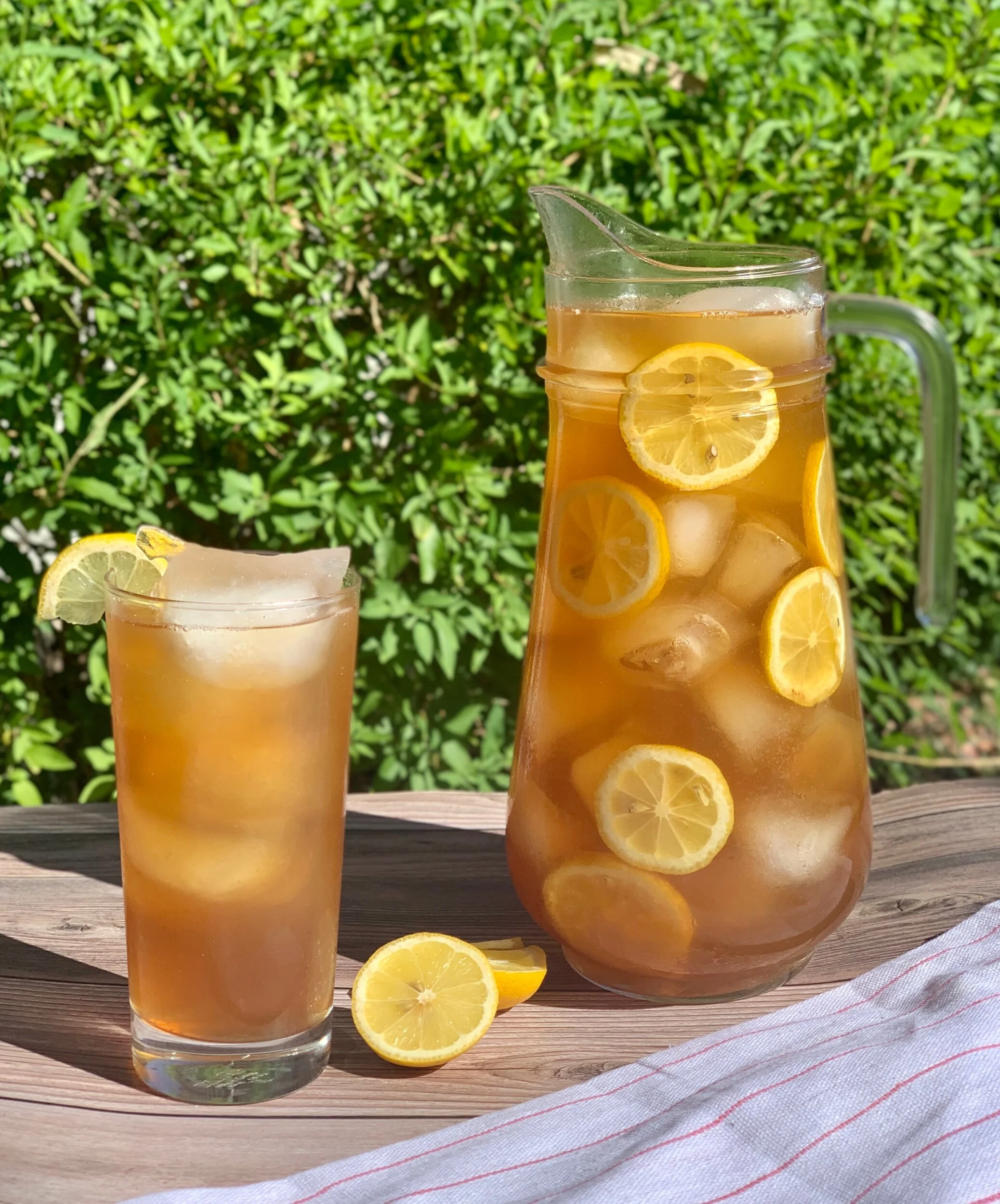 Lemony Sweet Tea
