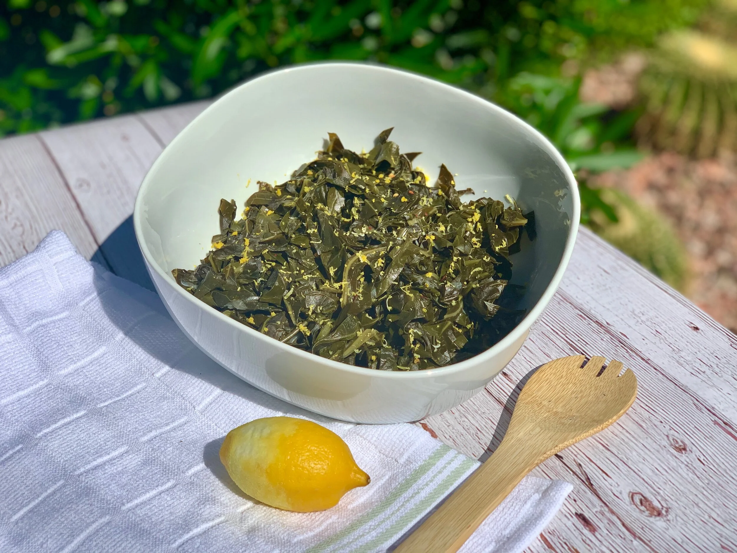 Coconut Collard Greens 