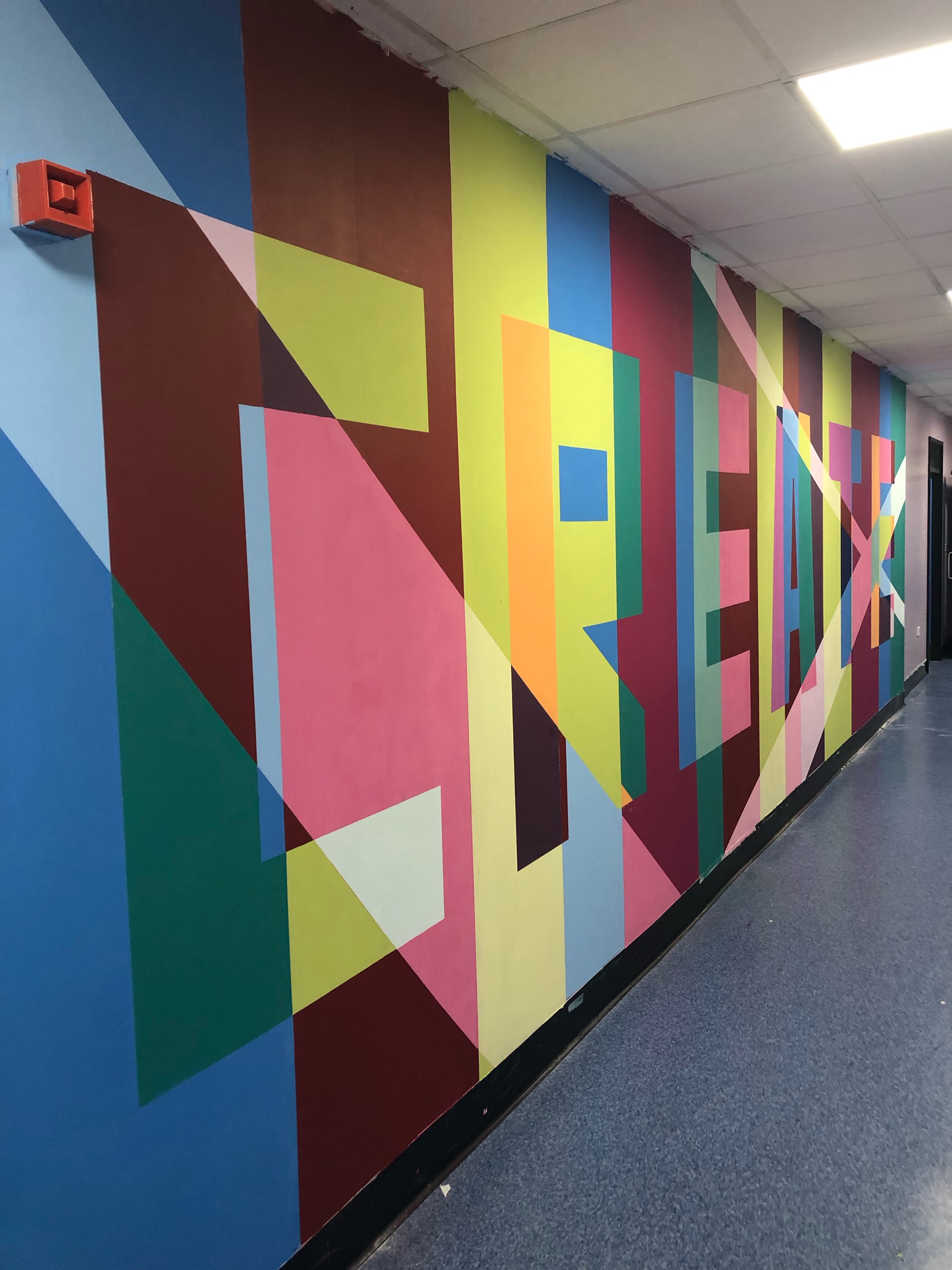 'Create' 30x9ft