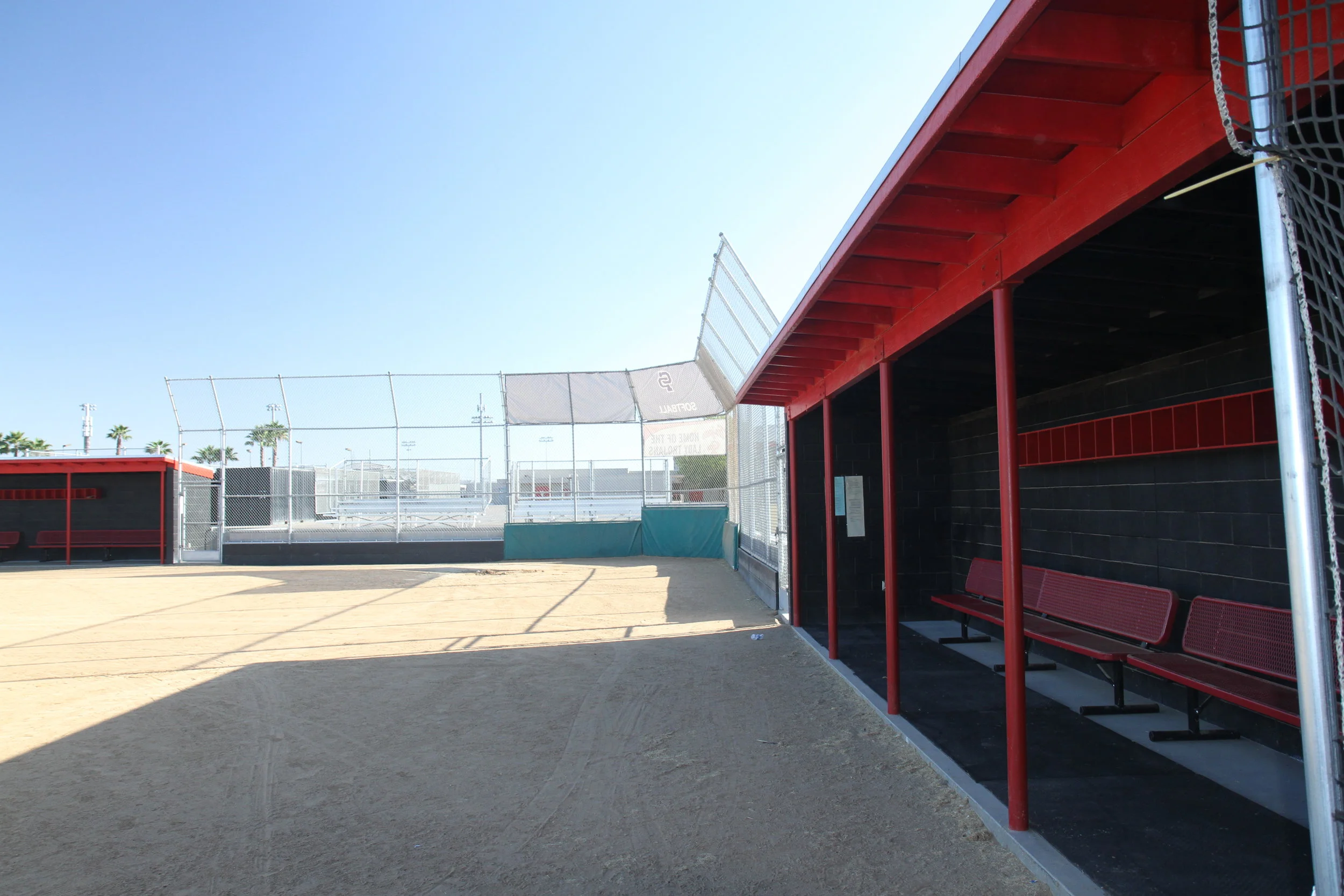 Castle Park High School Dugout &amp; Lockers