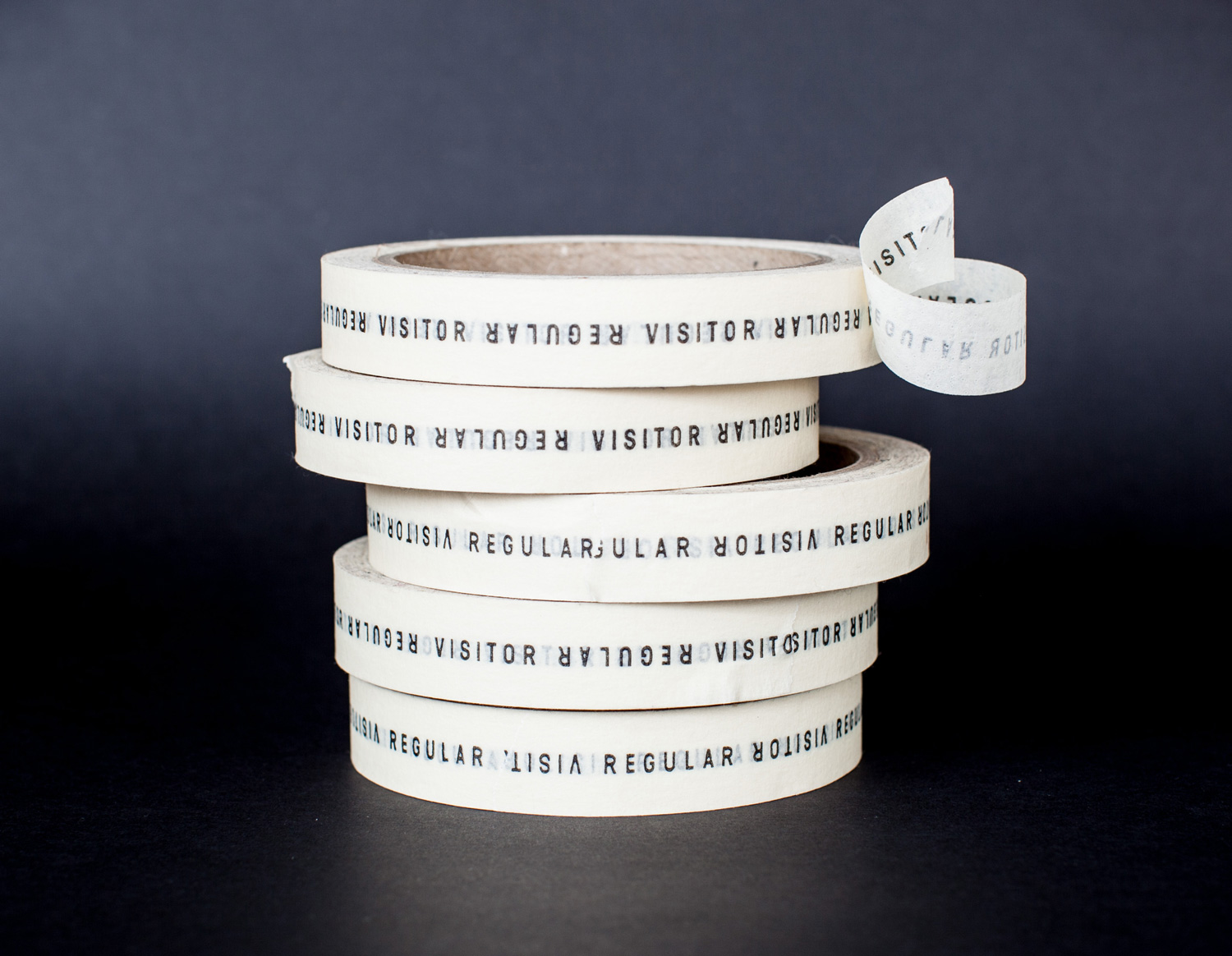 aesthetic movement graphic designer nyc regular visitors design branding logo boerum hill brooklyn retail typography gift wrapping tape visitor