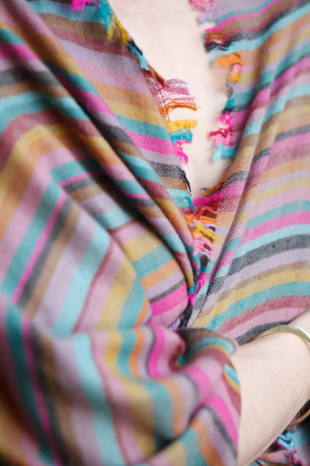 andraab catalog design photo shoot nyc art director accessories apparel shawls scarves scarf stripes