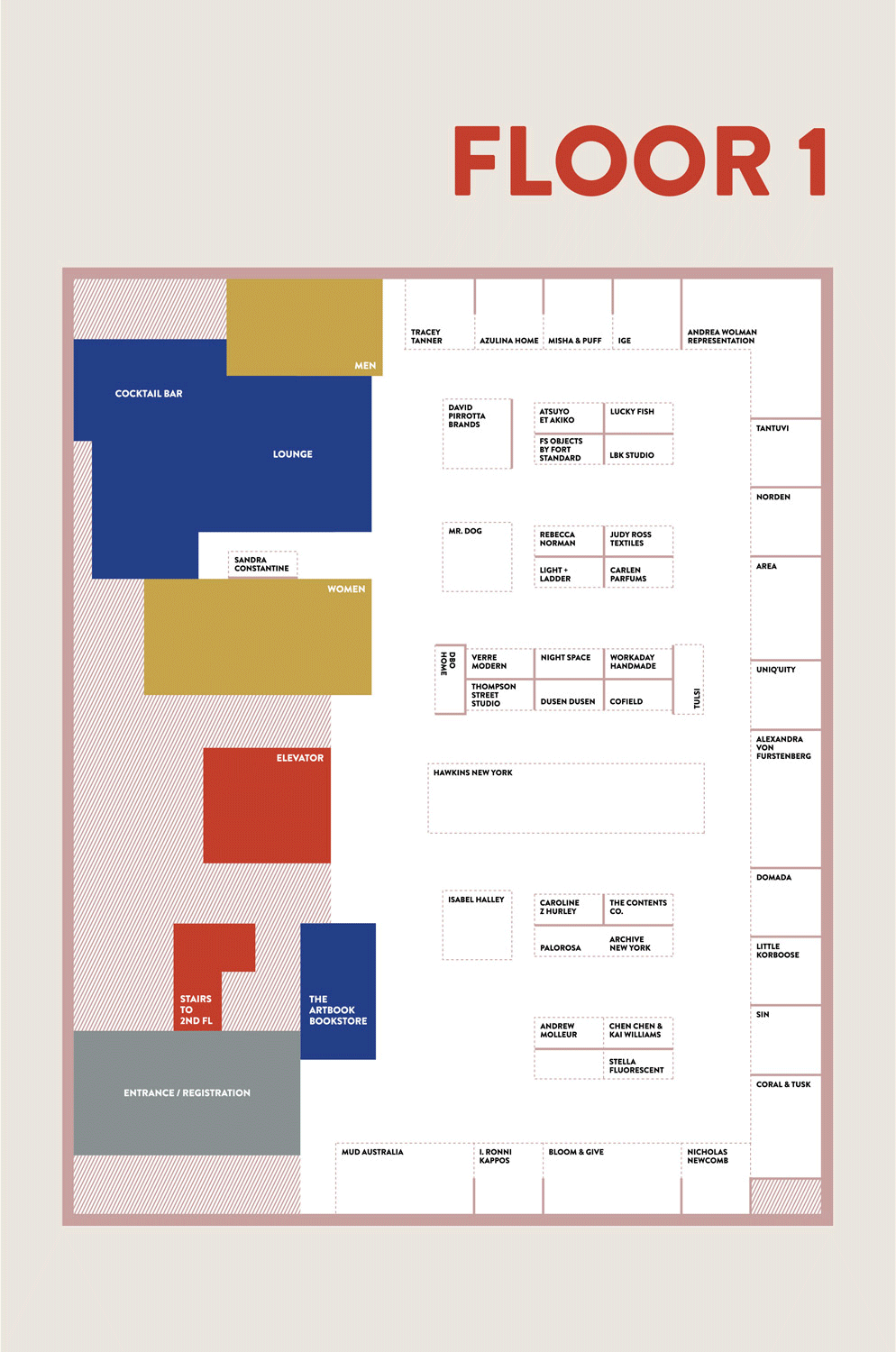 nyc graphic designer shoppe object aesthetic movement trade show branding modern floor plan brochure layout booths