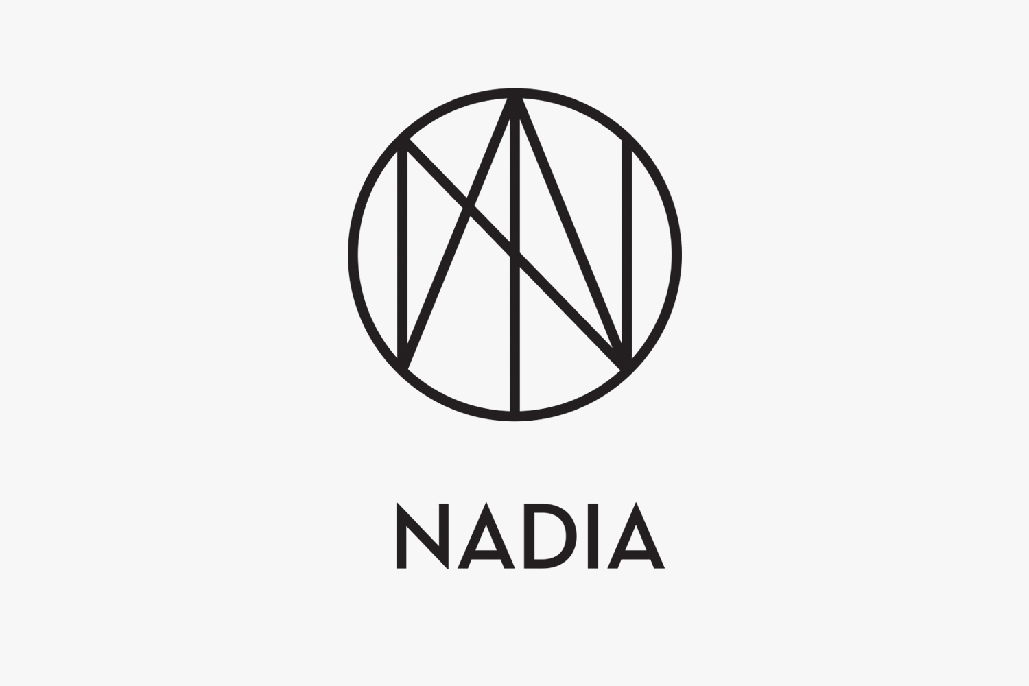 nyc graphic designer wine label branding design packaging nadia identity logo round line monogram
