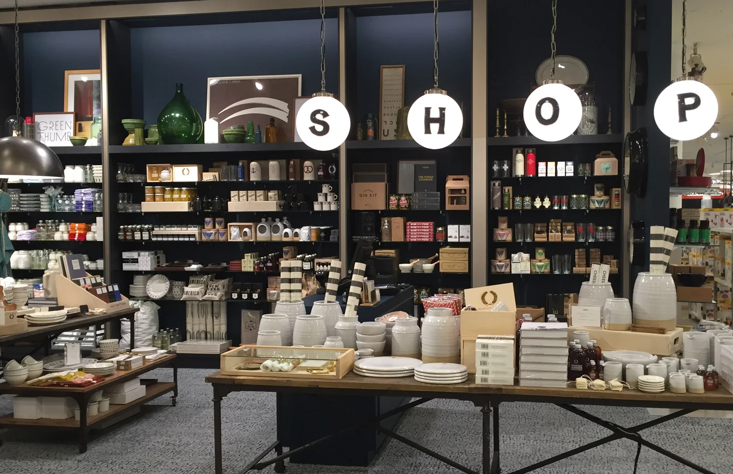 nyc aesthetic movement shop macy's herald square design lights retail shoppe merchandising