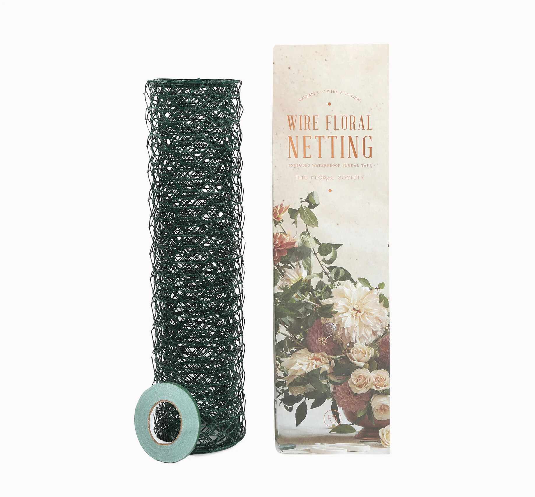 graphic designer sierra steifman nyc art director photographer lifestyle editorial the floral society wire netting packaging design box copper foil tape flower arrangement