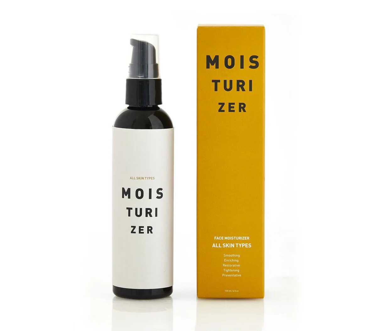nyc graphic designer facial routine way of will skincare packaging design willie tsang essential oils moisturizer boxes bottles eye chart yellow mustard