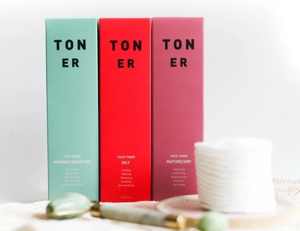 beauty facial routine face nyc graphic designer way of will skincare packaging design willie tsang essential oils toner boxes eye chart color eye roller cotton
