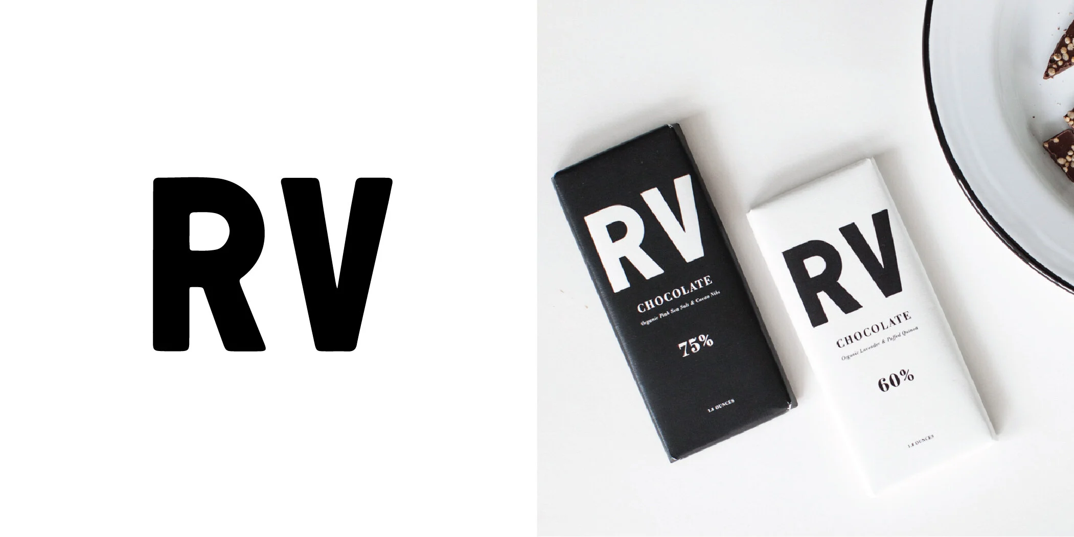 nyc freelancer graphic designer design direction logo branding sans serif typography wood block retail brooklyn boerum hill regular visitors raaka chocolate packaging RV