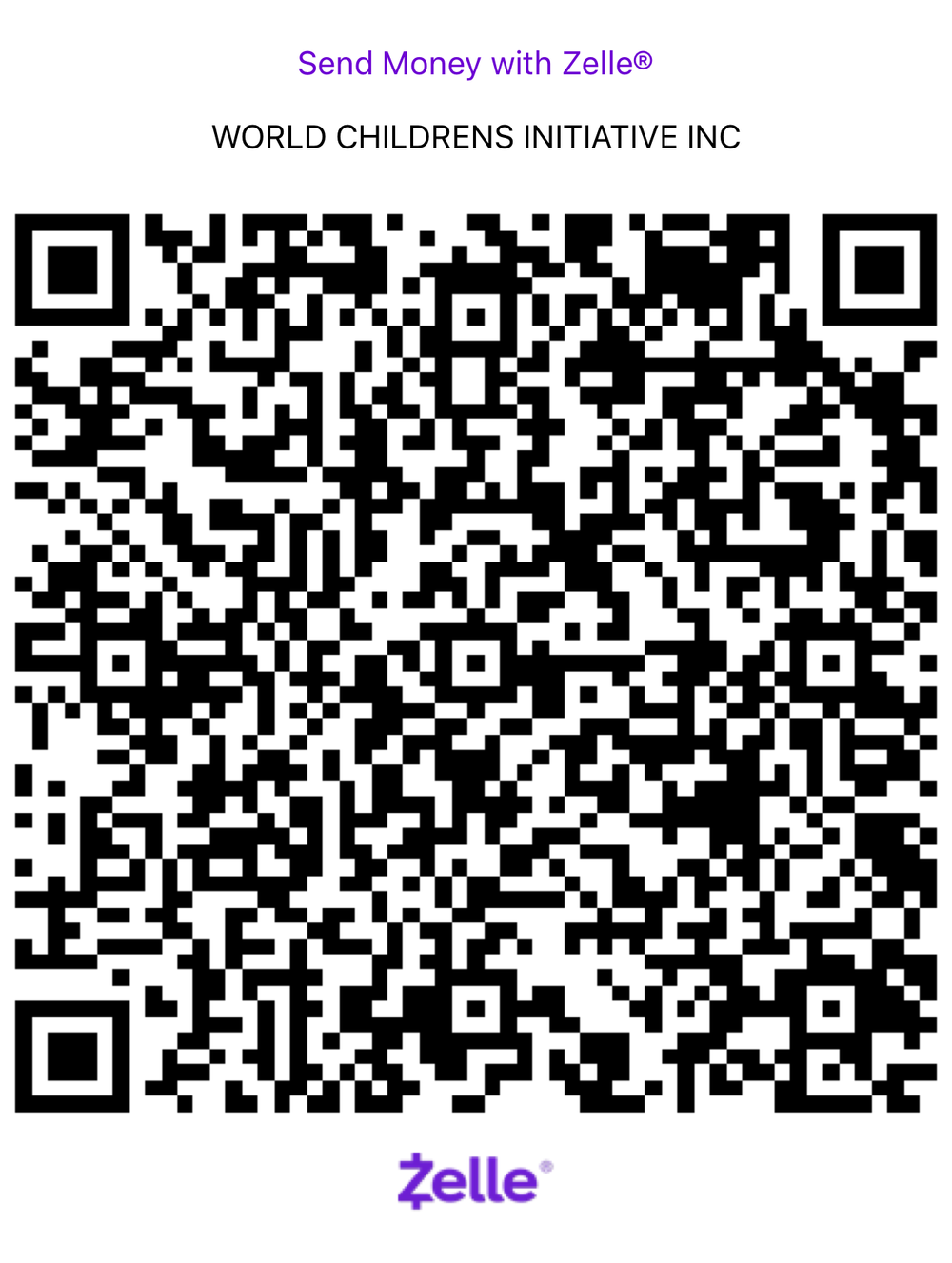 Zelle QR Code