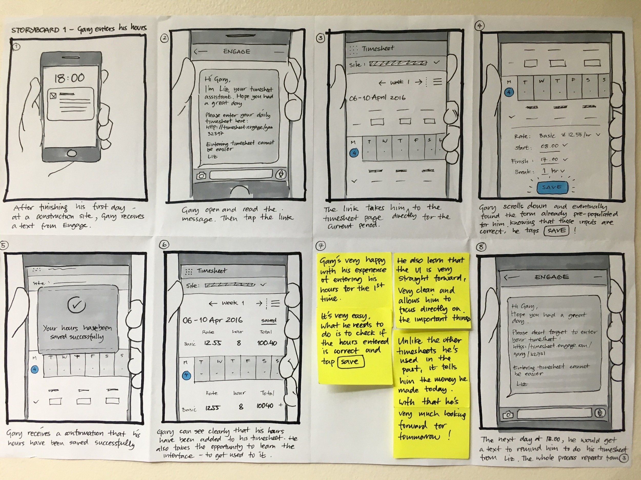 Engage Mobile Timesheet