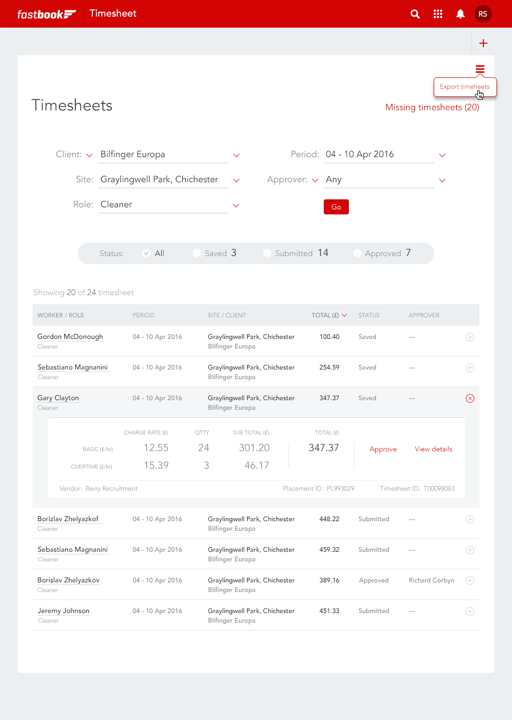 Engage Platform - Module showcase