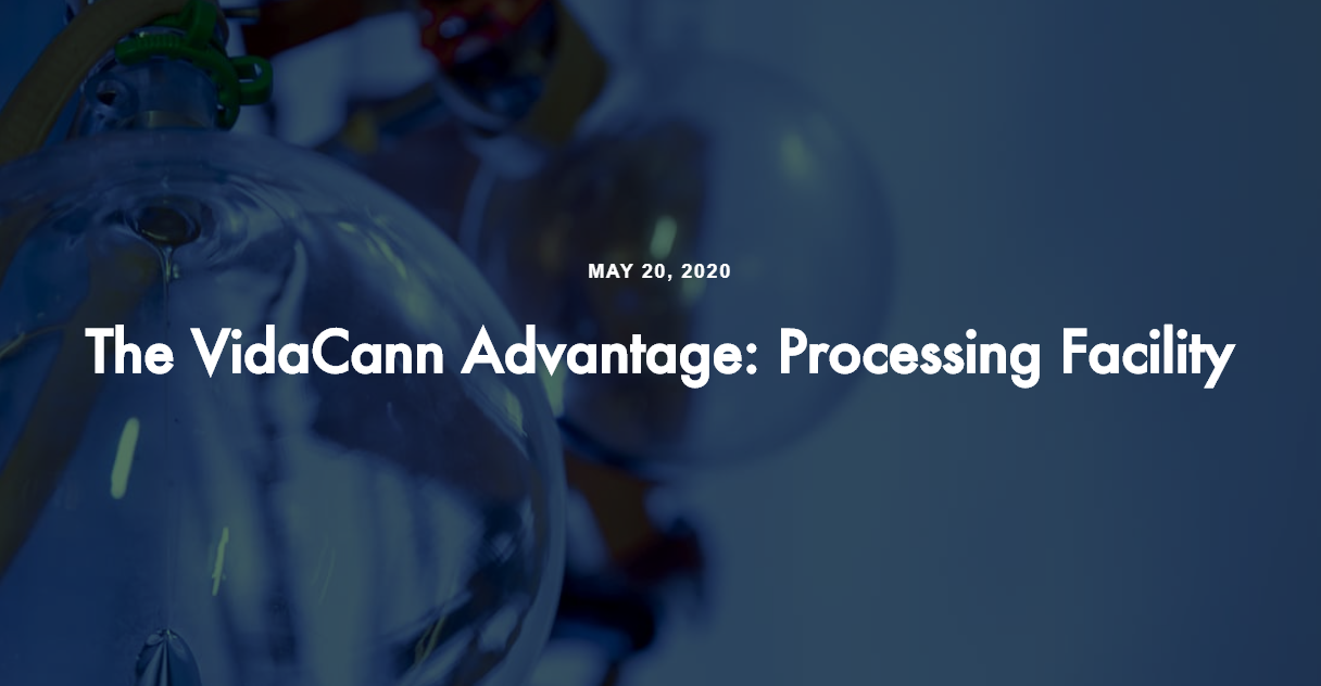 The VidaCann Advantage: Processing Facility | Cannabis Blog