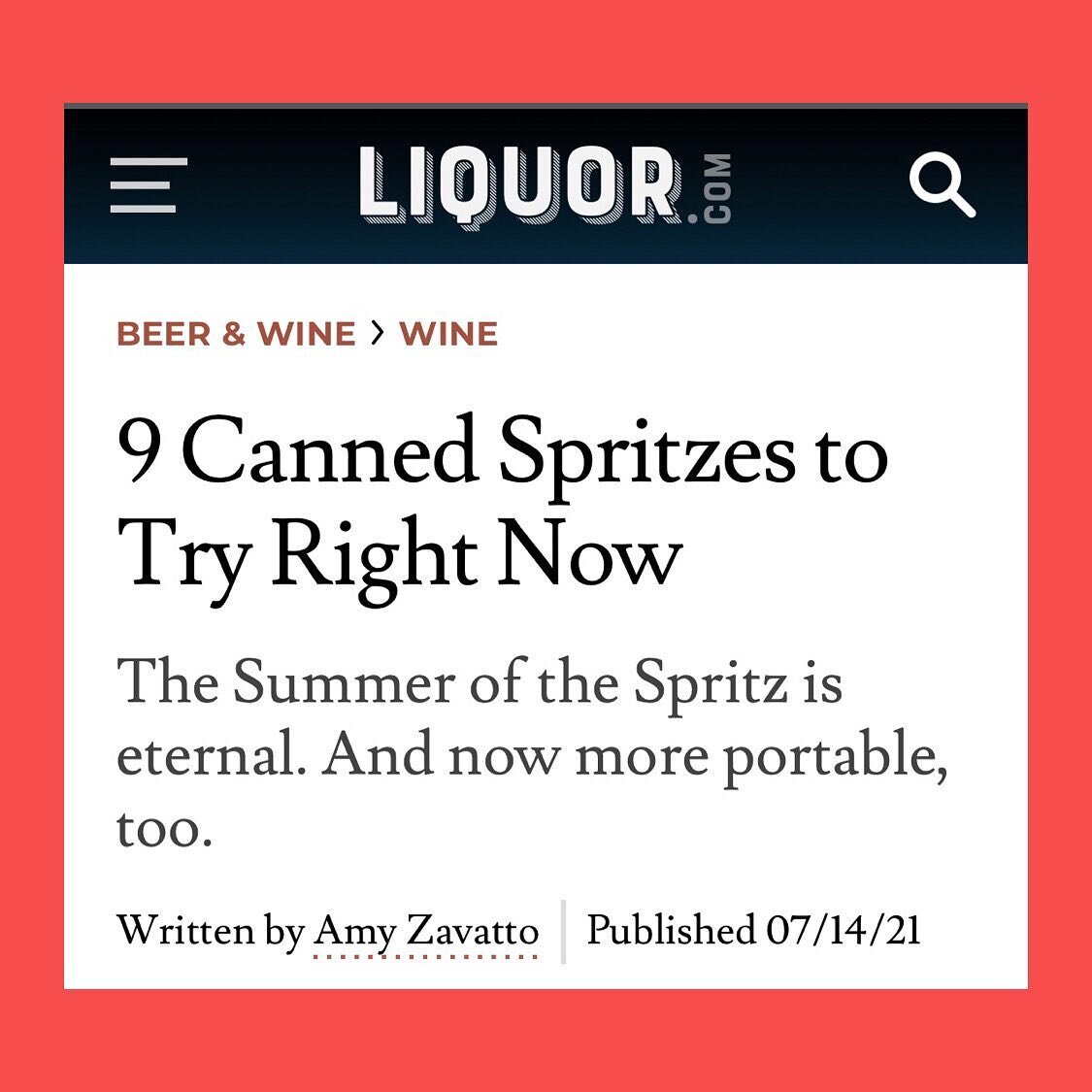 🍉 Thanks for the love, @liquor. Watermelon + Yuzu Ros&eacute; &mdash; our limited edition, here just for the summer.