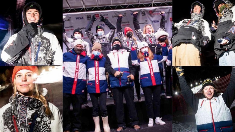 See US Snowboarding Team 2022 Olympic Uniforms