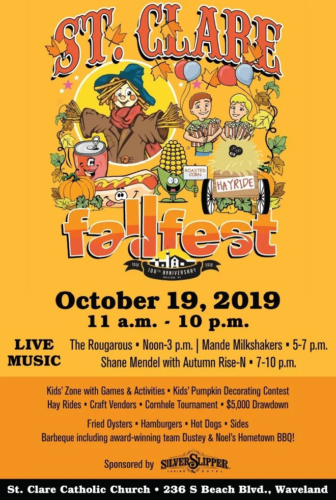 St. Clare Fall Festival - at The St. Clare Catholic Church in Waveland, MS