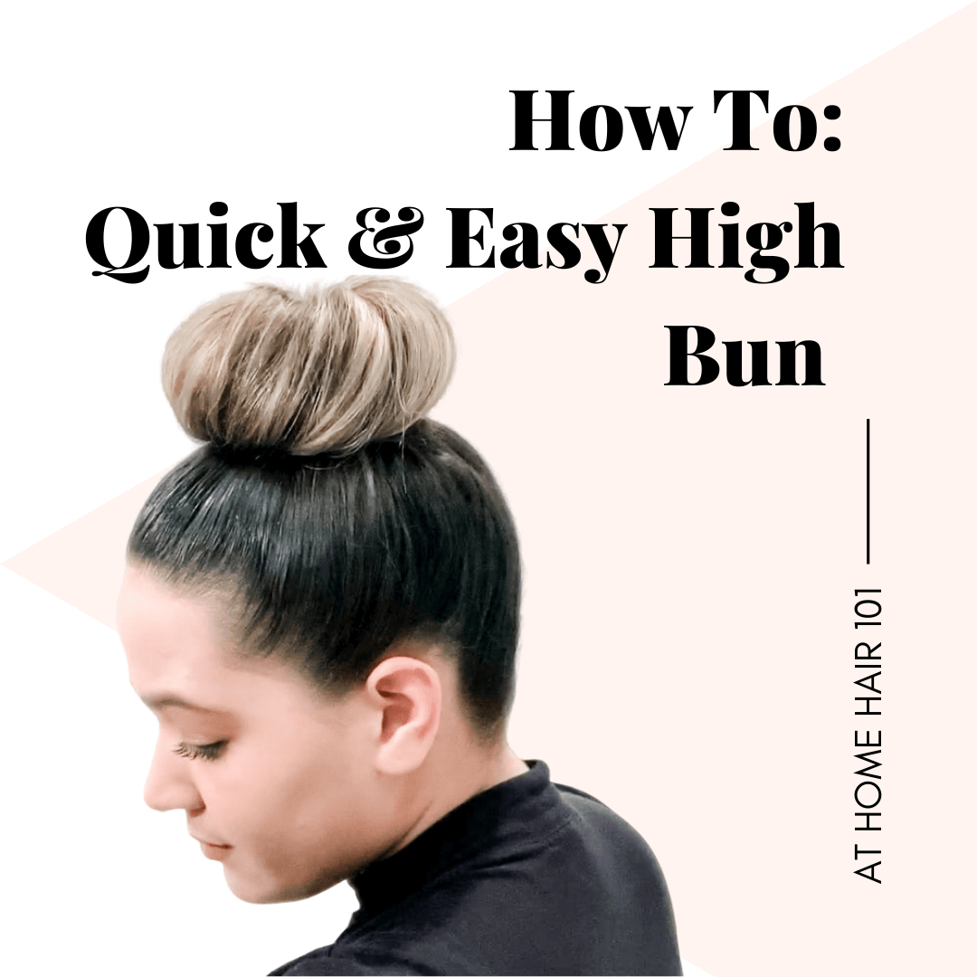 Updo Hairstyles For Your Stylish Looks In 2021 : Messy high bun