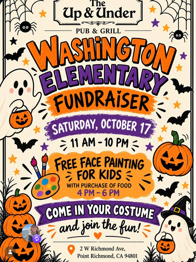 Washington Elementary Halloween Fundraiser