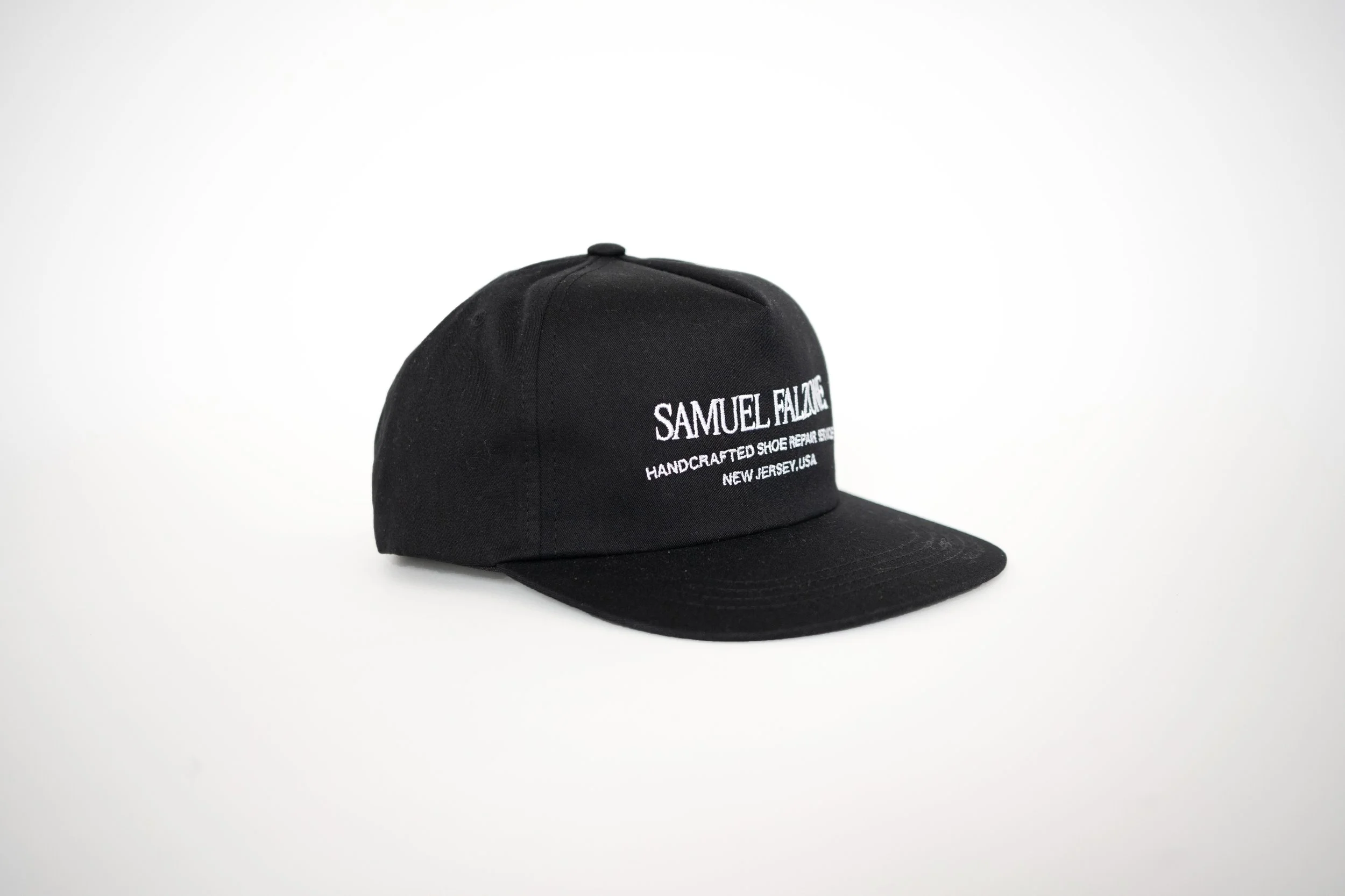 SHOE REPAIR HAT - BLACK