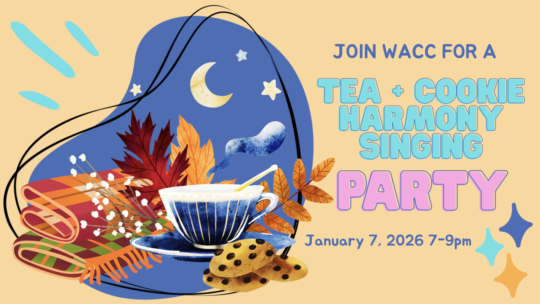 Tea + Cookie + Harmony Singing Party