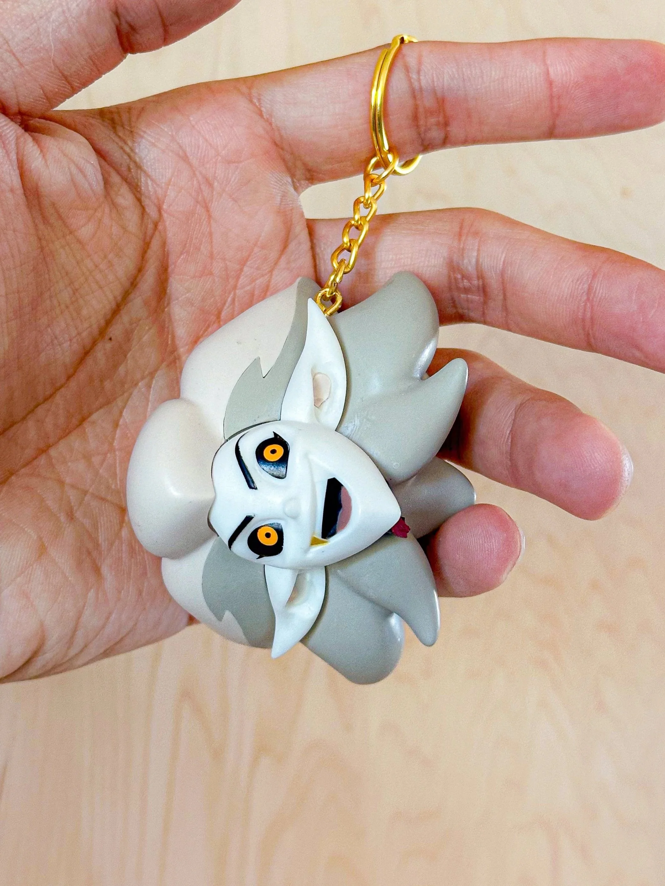 Headless Eda Recycled Keychain