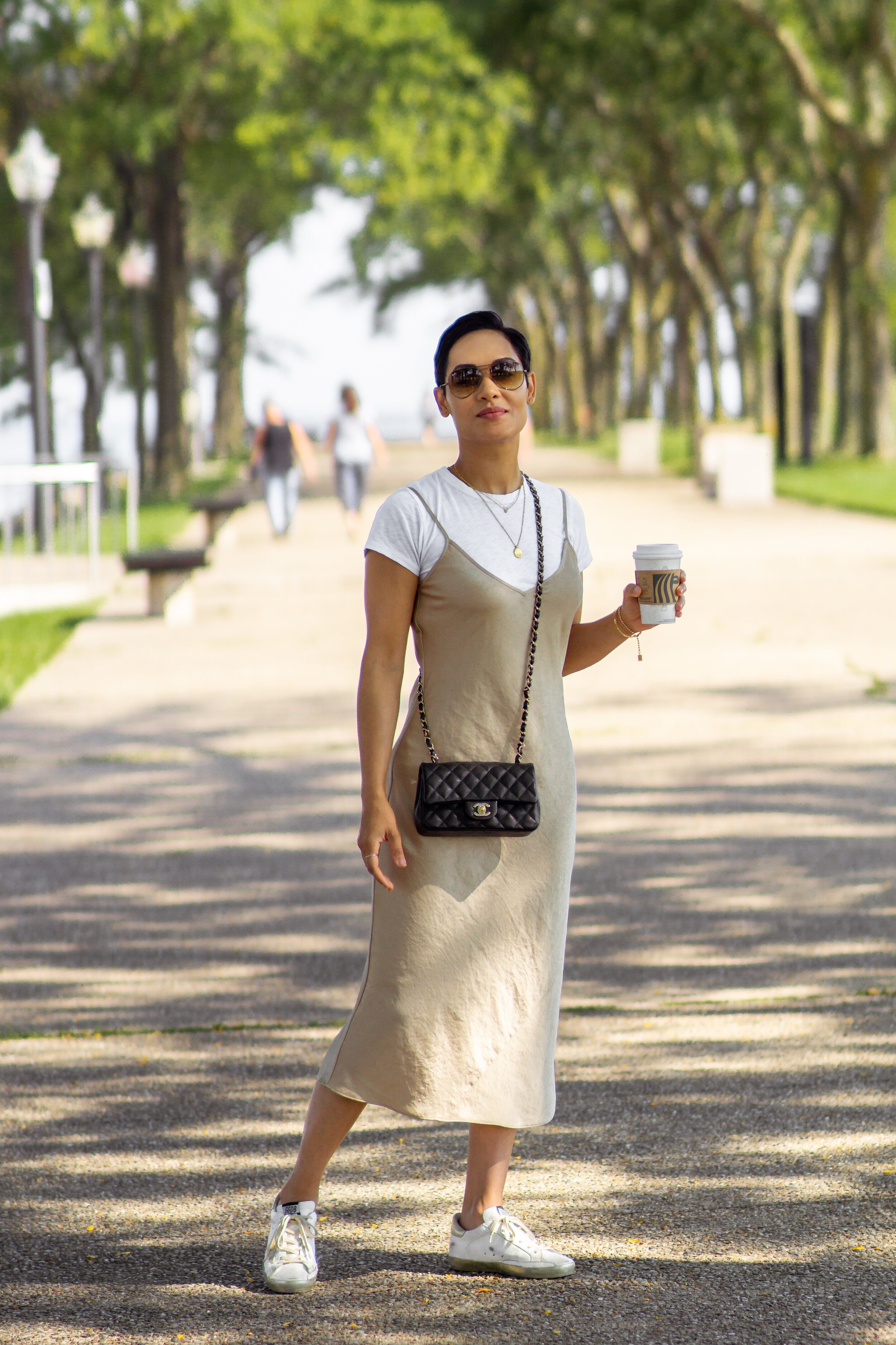 5 Ways To Style a (Crushed Silk!) Slip Dress For The Fall — Grace