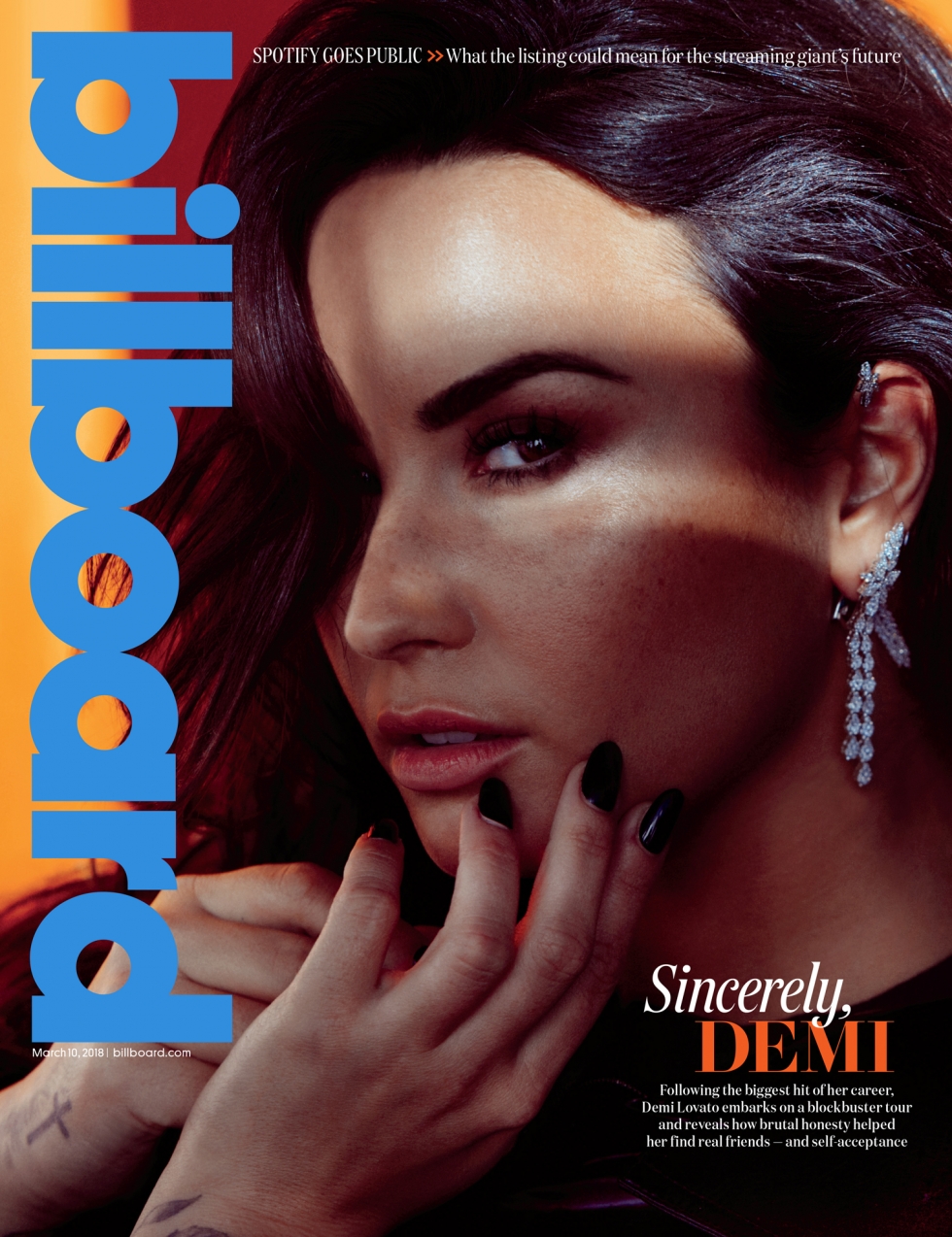 Demi Lovato for Billboard Magazine - March 2018