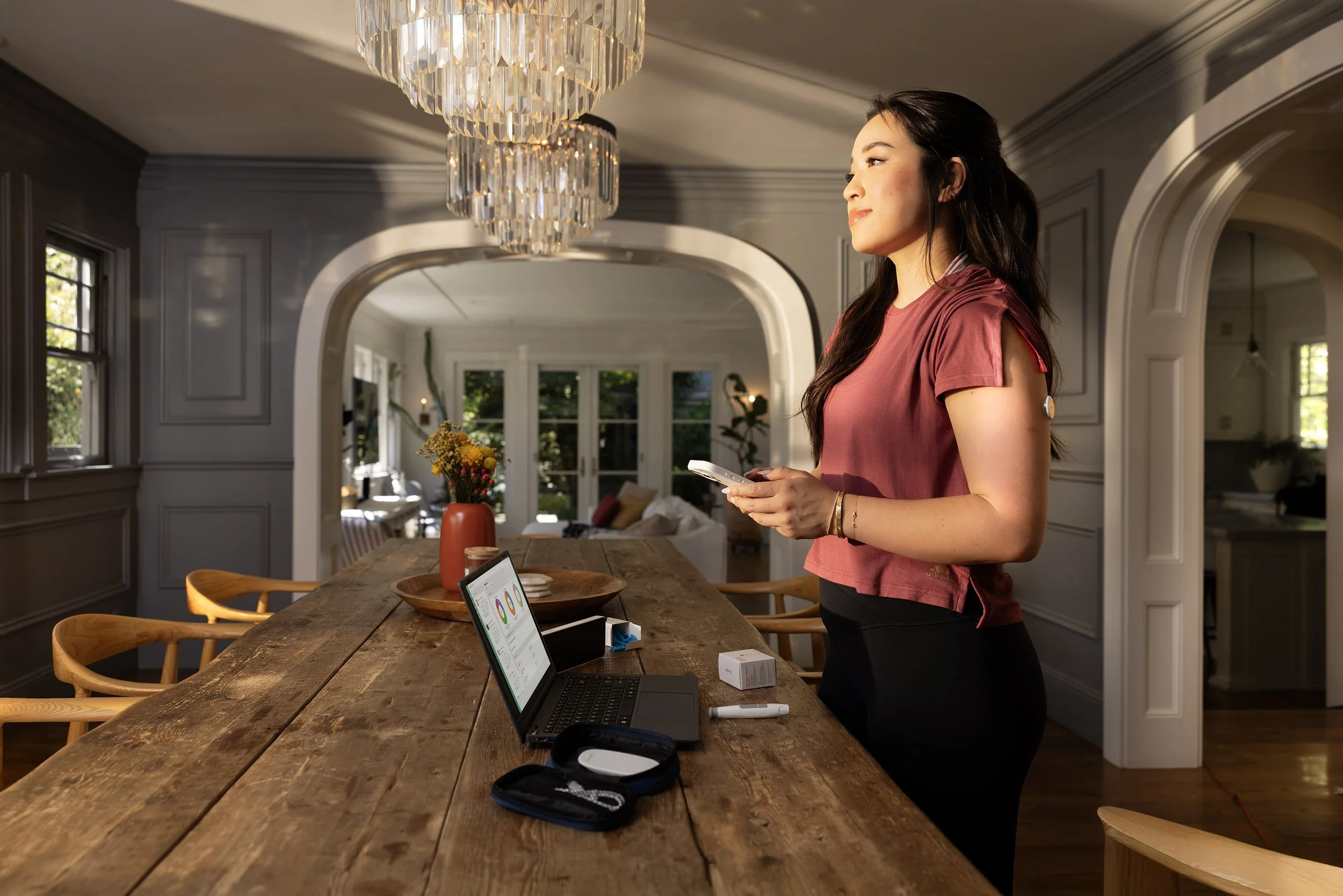 Commercial Lifestyle Shoot - Dining Table 