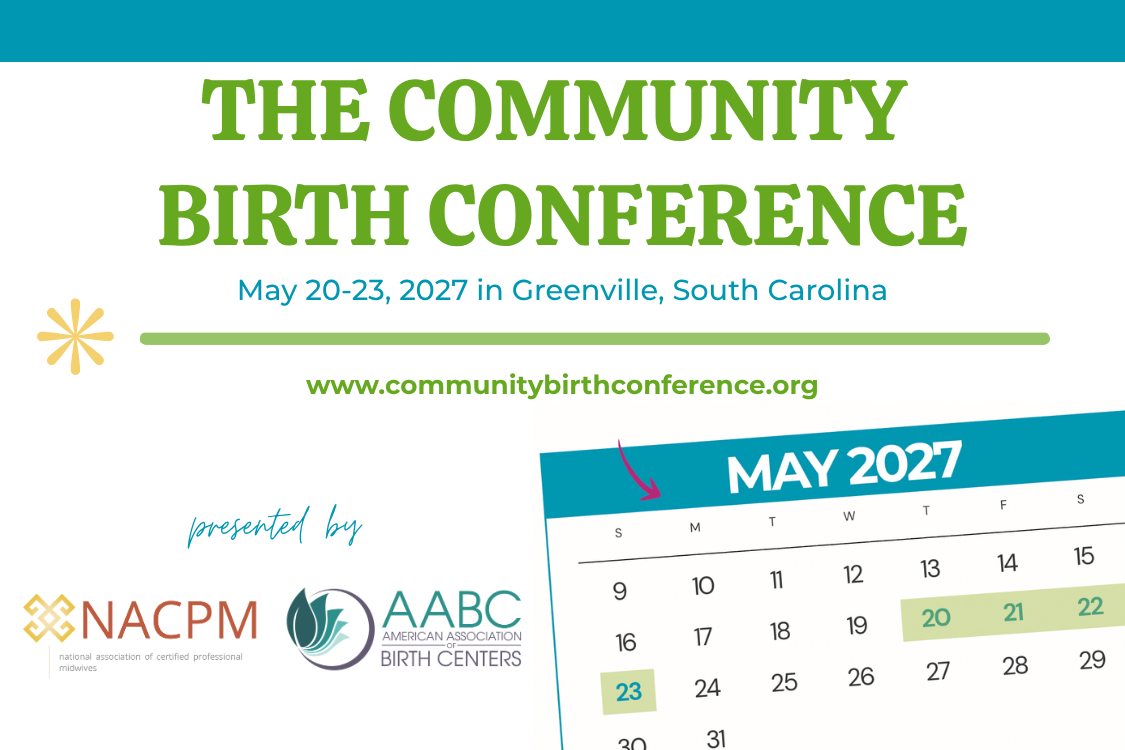 Sponsorships for The Community Birth Conference (2027) are Now Open!
