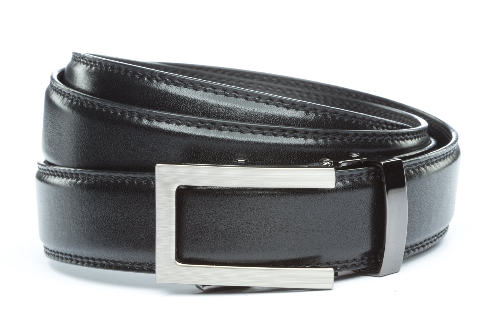 Infinitely Adjustable Mens Belt With No Holes Comfortable Elastic Stretch Fit Casual Or 1.5 WIDE Business Dress 