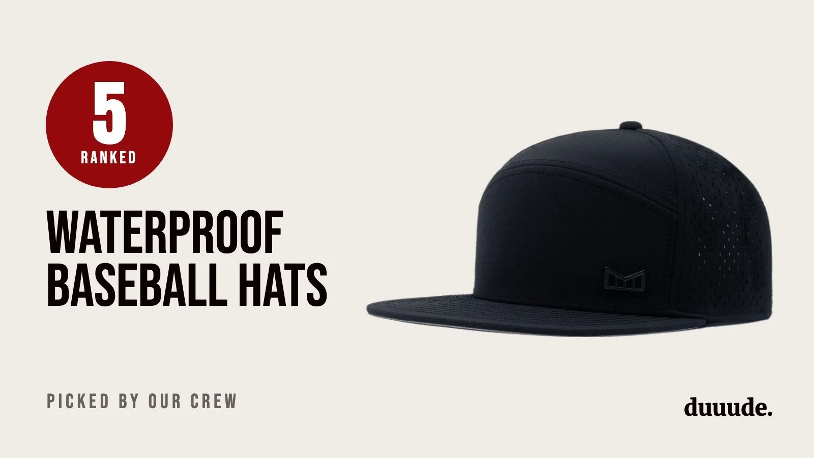 Top 5 Waterproof Baseball Hats