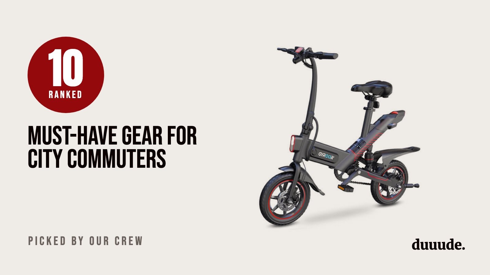 Top 10 Must-Have Gear for City Commuters