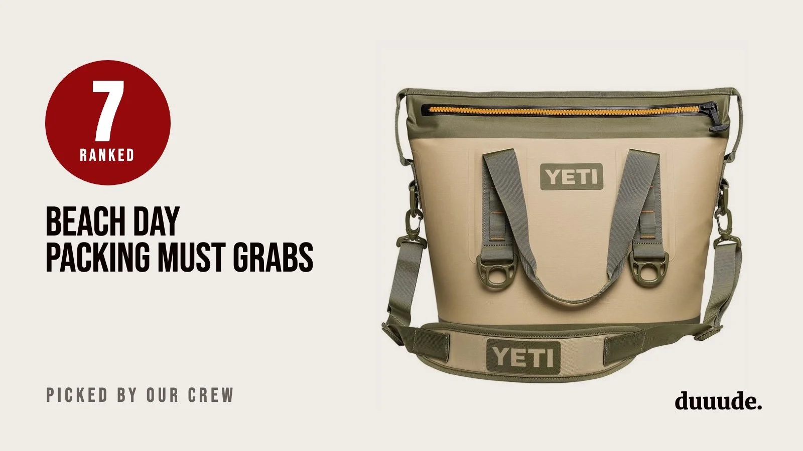 Top 7 Beach Day Packing Must Grabs