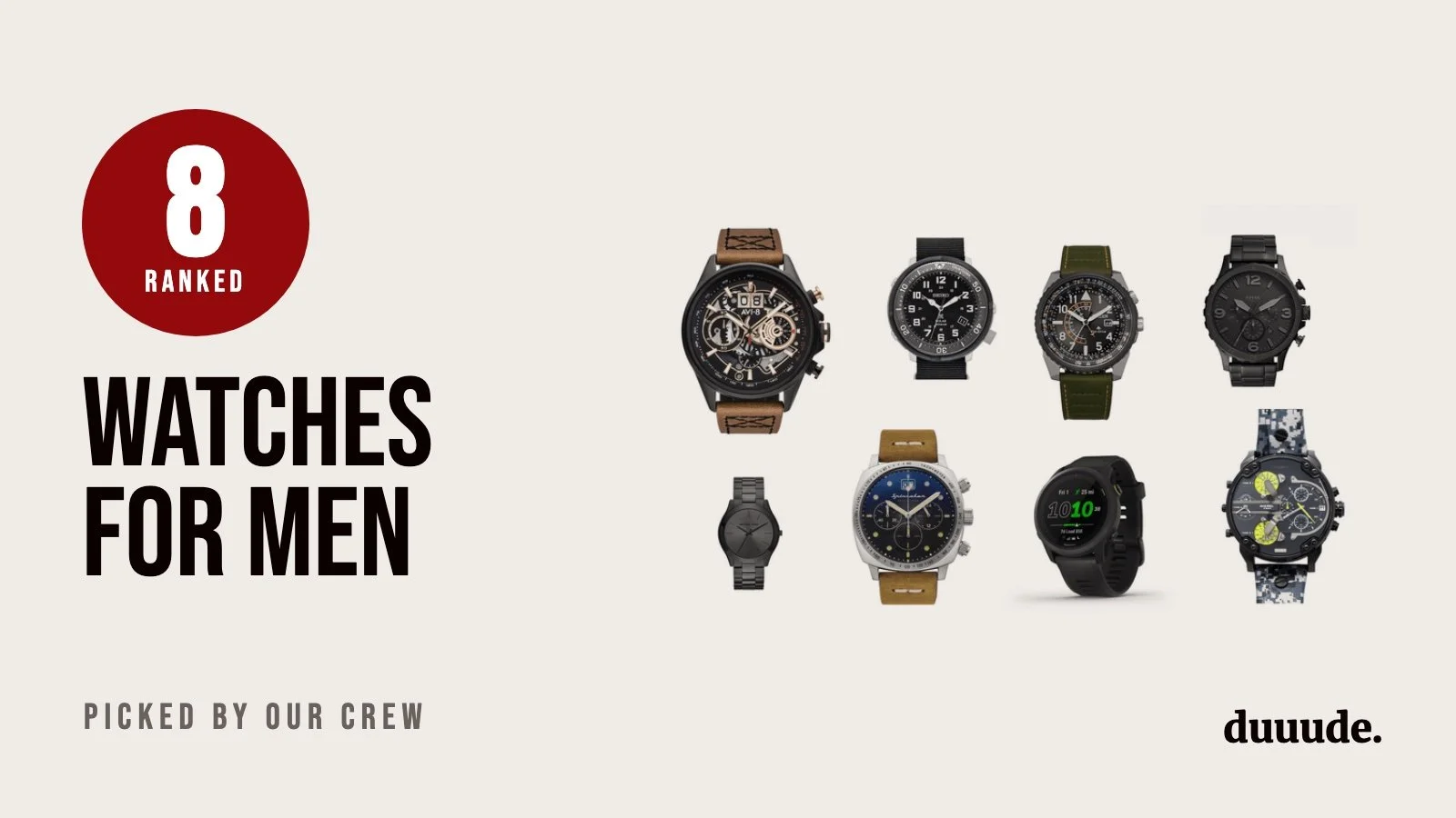 Top 8 Watches to Wear