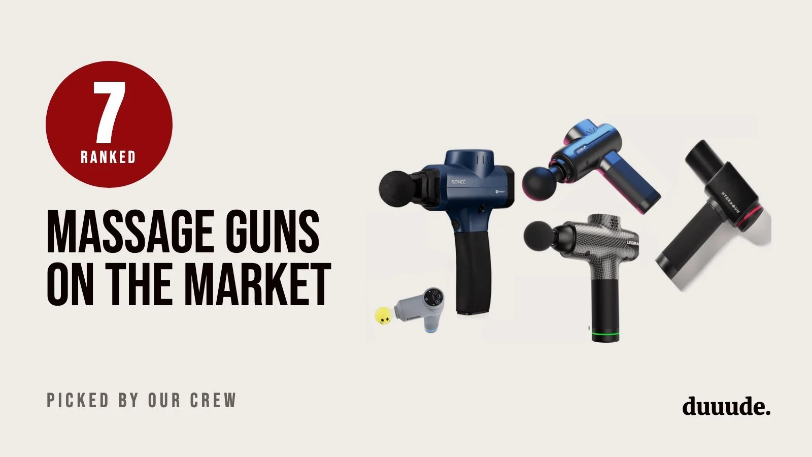 Top 7 Massage Guns