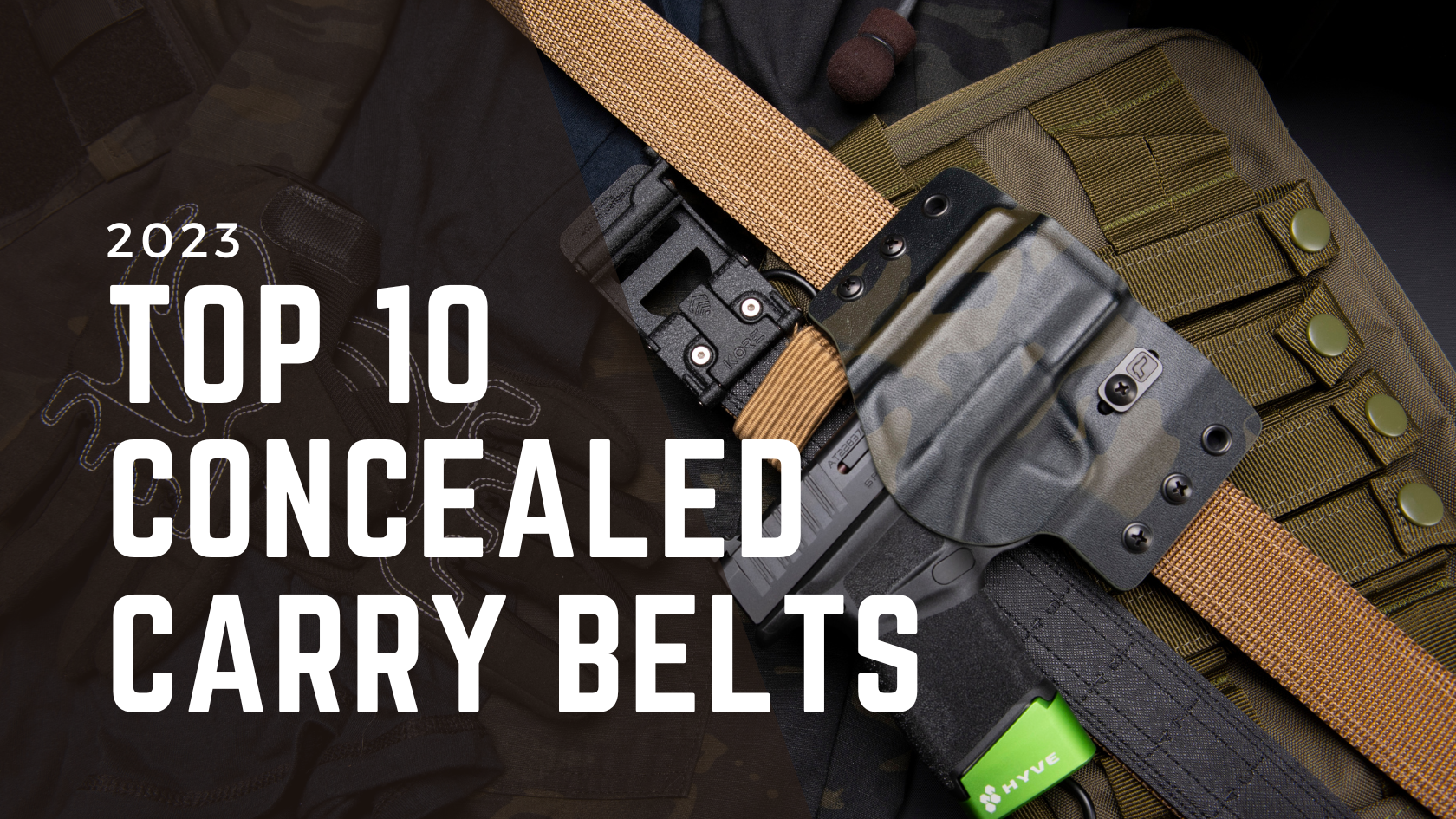 Top 10 Concealed Carry Belts in 2023 — duuude