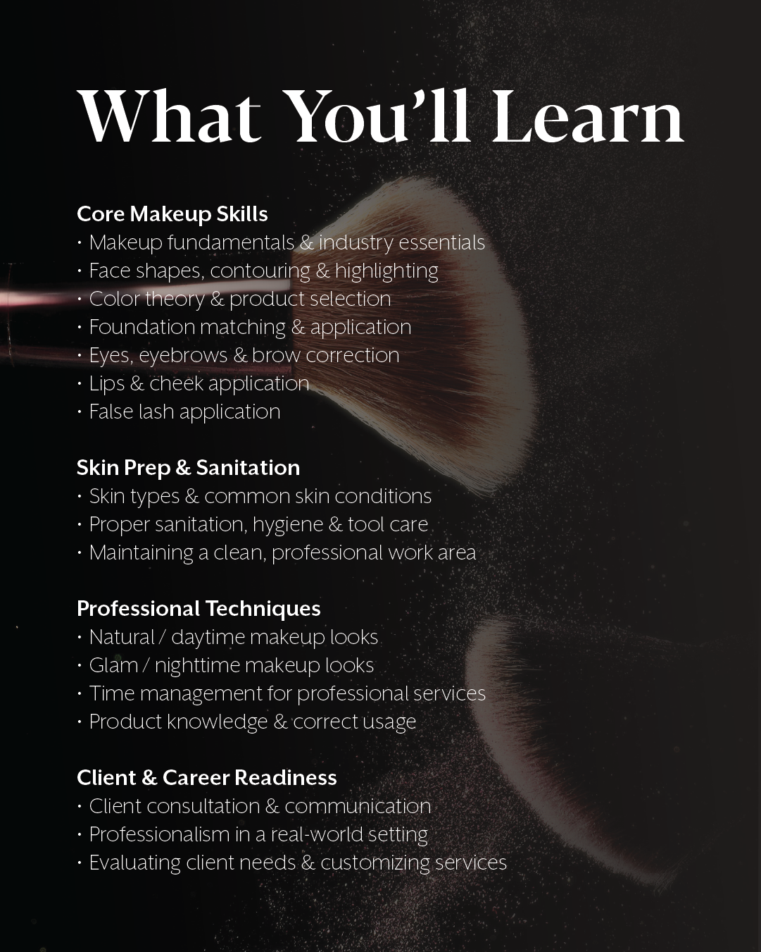 Makeup Artistry Course - What You'll Learn.png