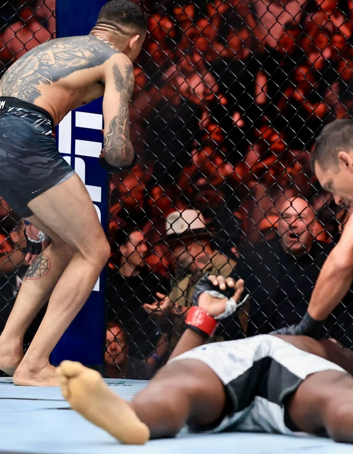 &lsquo;Tomorrow will be my birthday, give me fight in Brazil&rsquo; Carlos Prates melted Geoff Neil right at the buzzer to earn his fifth performance of the night bonus 
&mdash;&mdash;&mdash;&mdash;&mdash;&mdash;&mdash;&mdash;&mdash;&mdash;&mdash;&md