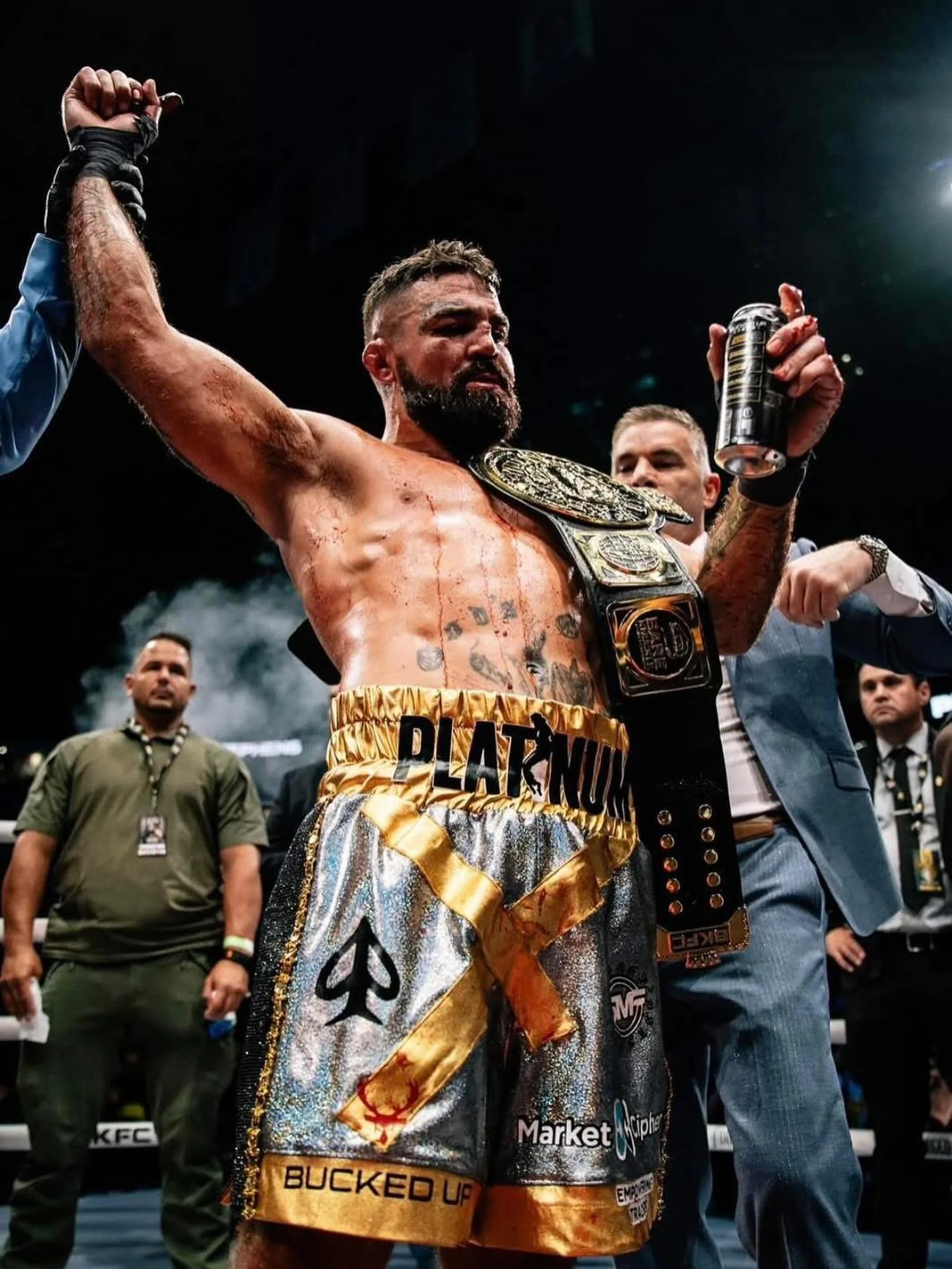&ldquo;THAT&rsquo;S JUST WHAT I DO I BREAK PEOPLE IN HERE!!
It feels great to compete again, and get to show what makes me, me. I can do what others can&rsquo;t. I BRING IT Thats what I do. I just like to fight and I like the money I definitely like 