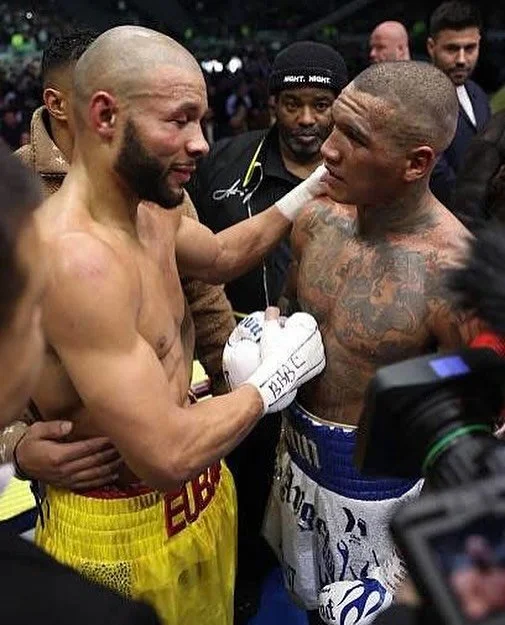 #Respect | &ldquo;Who knows, maybe we&rsquo;ll see something new between me and him and maybe we won&rsquo;t, but for right now, it&rsquo;s all about this man. It&rsquo;s his night&rdquo;

&mdash; Chris Eubank Jr. | (📸MarkRobinson) #Boxing