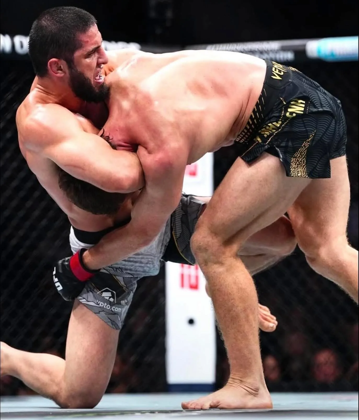 &ldquo;Jack needs an entire camp dedicated to wrestling What a disappointment of a champion. You should go to Georgia to learn something. 

Islam you need something you can&rsquo;t train: emotion. You&rsquo;re the most boring thing in this game. Ever