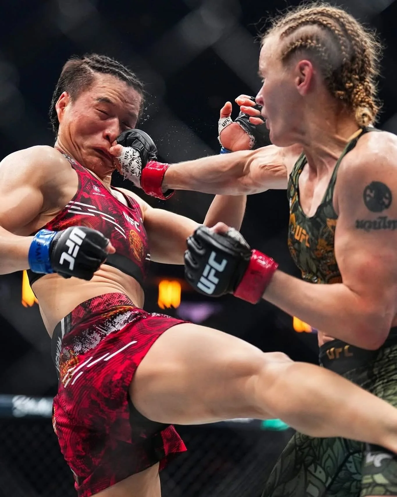 &ldquo;This is what I call the art of mixed martial arts, when they are here in front of me, they cannot do anything&rdquo;

&mdash; Bullet Valentina | (📸ChrisUngerPhotography)

#ufc #sports #wrestling #fighting #martialarts #mma