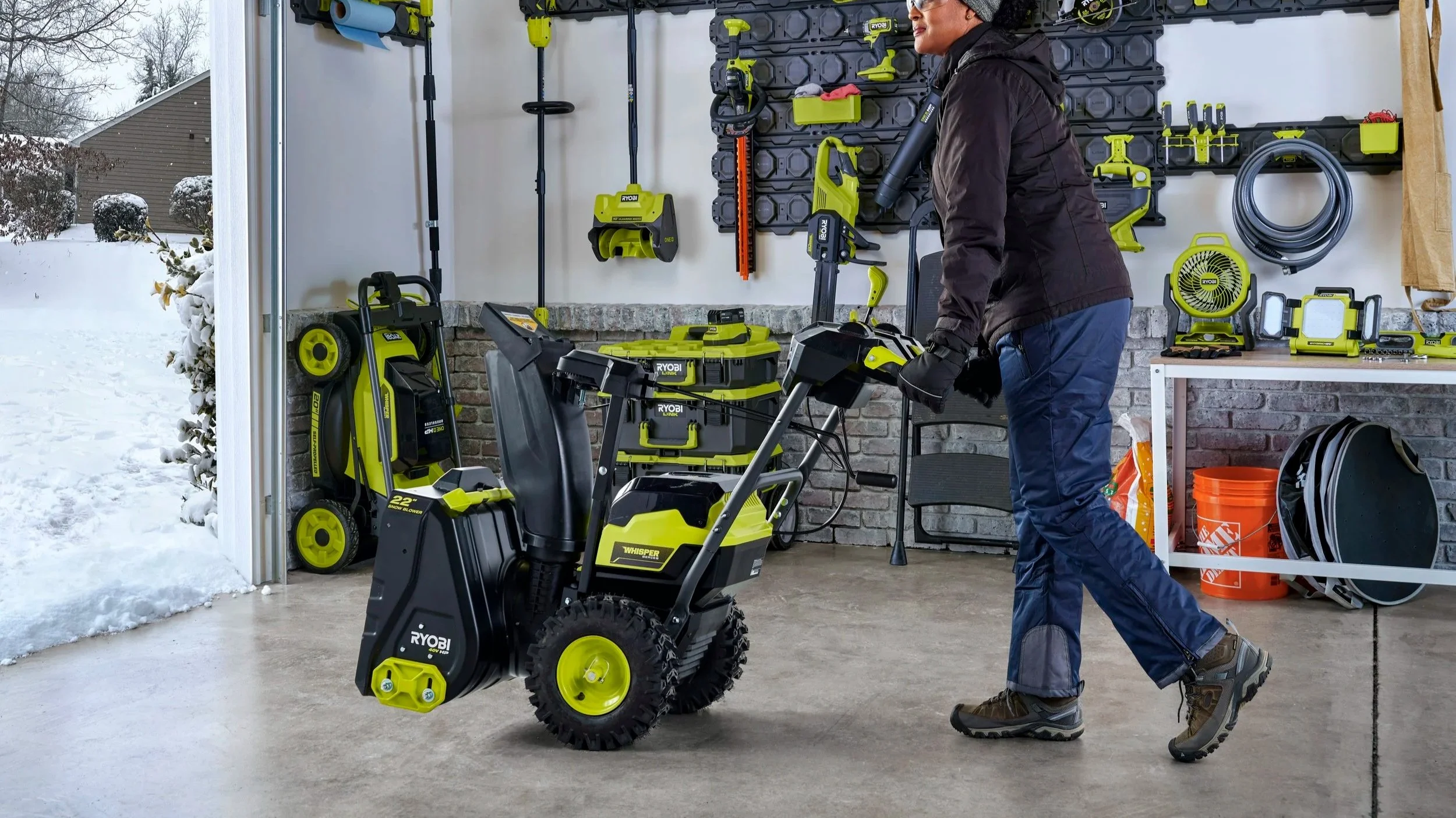 RYOBI Snow Thrower