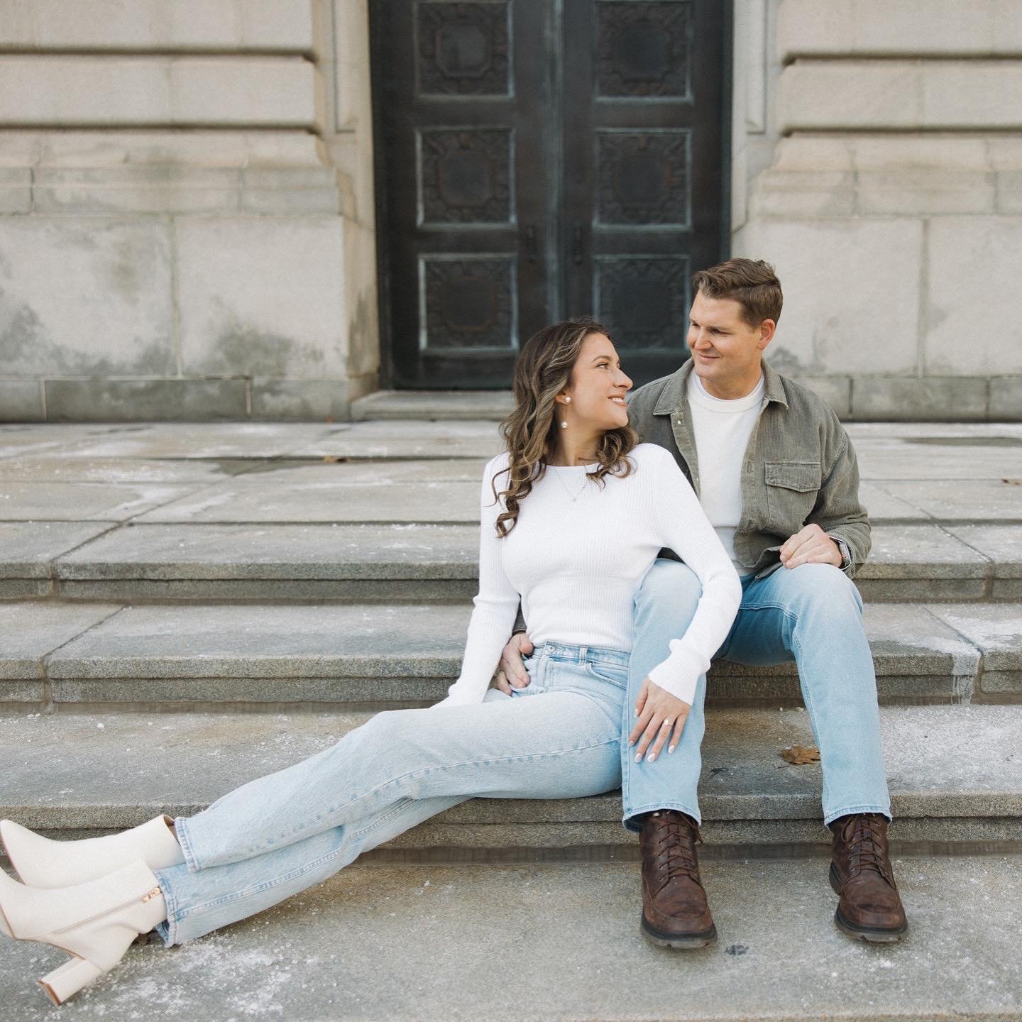 some more faves of this engagement session downtown 🔥